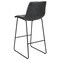 Merrick Lane 30 inch Faux Bar Height Bucket Seat Stools, Set of 2